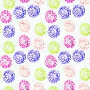 Scribble pattern Stock Illustration
