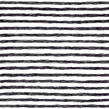 Scribble pattern. Seamless striped background. Black and white Illustrazione stock