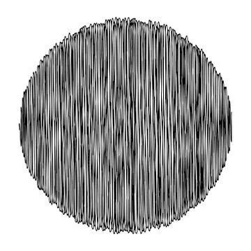 Scribble Stamp Texture Stock Illustration