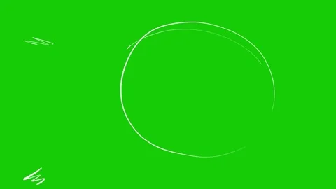 Scribble symbols pack on green screen background. Stock Footage 303326981