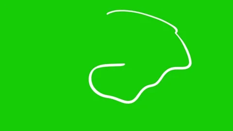 Scribble symbols pack on green screen background. Stock Footage 303326990