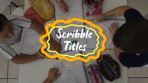 Scribble Titles for After Effects After Effects stock