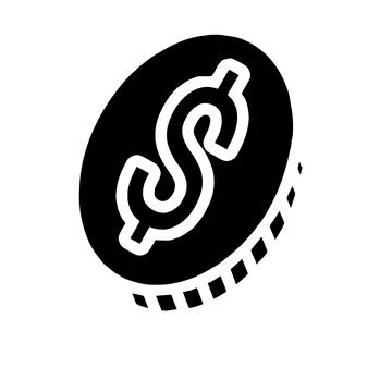 Scribbled sketch of dollar symbol (doodle element) Stock Illustration