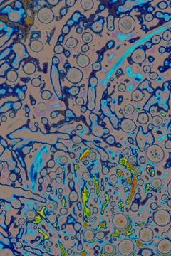 Scribbles all along the colorful background Foto stock