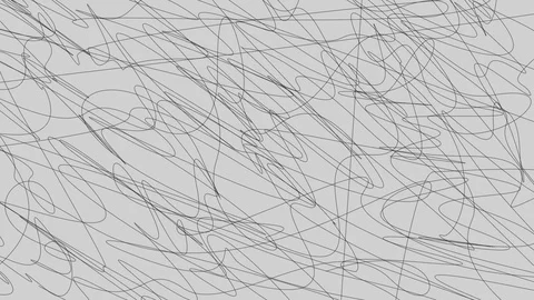 Scribbles scrawl clip. funky background - abstract shapes looping visualization. Stock Footage 97201112