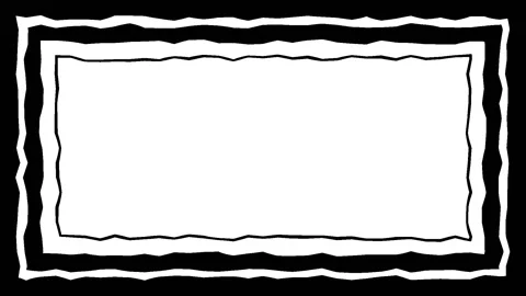 Scribbly drawing rectangles closing in animation motion Stock Footage 195110138