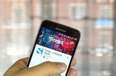 Scribd android app 写真素材