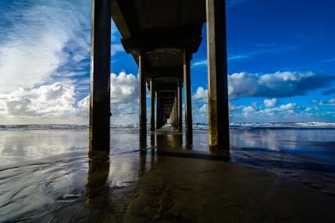 Scripps cloudy sky Stock Photos