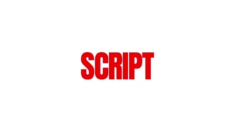 SCRIPT 스톡 동영상 341777392