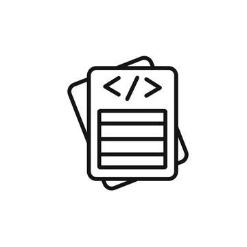 Script icon vector set collection for web イラスト素材