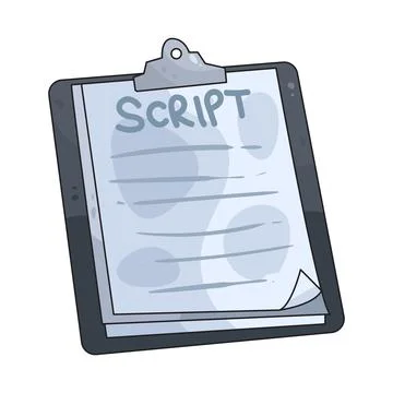 Script illustration Stock Illustration