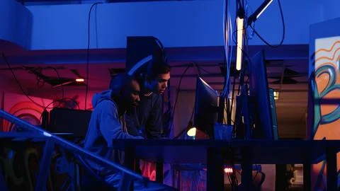 Script kiddie learns security breaching 스톡 사진