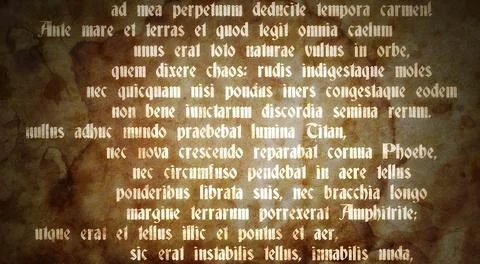 Script latin grunge background Stock Illustration