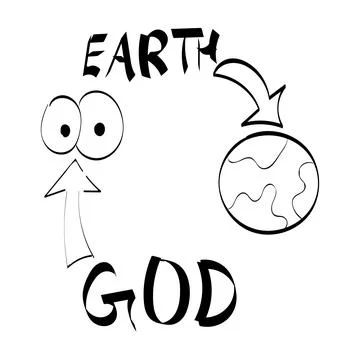 Scripture Illustration for Tattoo design. Stock Illustration