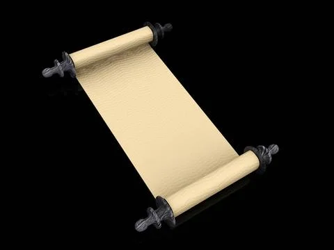 Scroll. 3d scroll. 3d Copyright: xZoonar.com/SerhiixPavlovx 1741419  Stock Photos