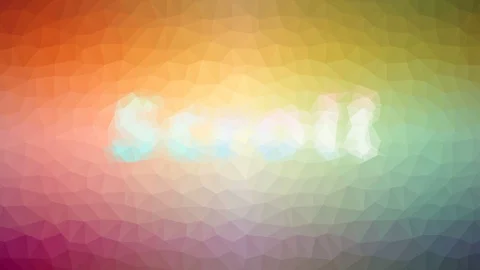 Scroll appearing techno tessellated looping animated polygons Stock Footage 109240473