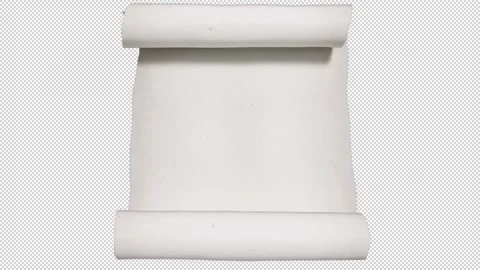 Scroll background with alpha channel 2 Stock Footage 234620647