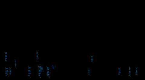 Scroll blue words,computer random generate. Stock Footage 812103