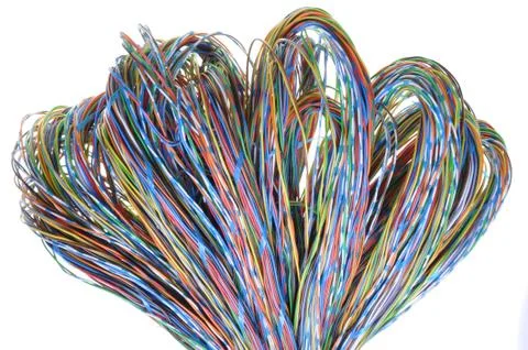 Scroll of cable Foto stock