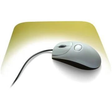 Scroll Computer Mouse Stock Illustration