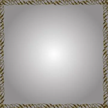 Scroll decorative vintage elements. Doodle, sketch, scribble on brown, neutral a Stock Illustration