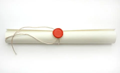 Scroll document Stock Photos