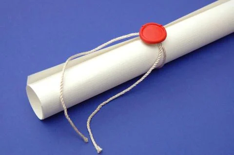 Scroll document Stock Photos