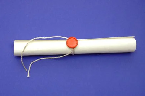 Scroll document Stock Photos