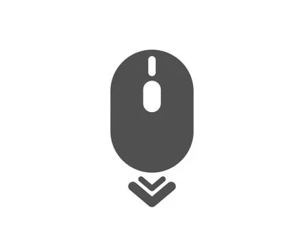 Scroll down mouse icon. Scrolling screen sign. Swipe page. Vector 스톡 일러스트