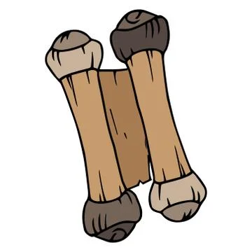 Scroll.  Folded ancient scroll. Old parchment. Hand drawn intage paper roll o イラスト素材