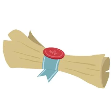 Scroll Stock Illustration