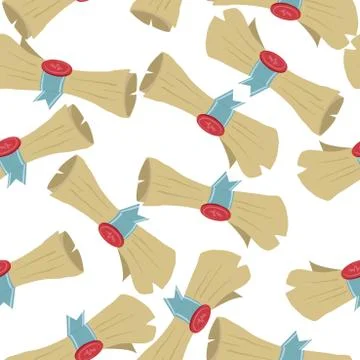 Scroll pattern Stock Illustration