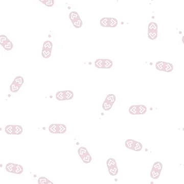 Scroll symbol glyph seamless pattern Illustrazione stock