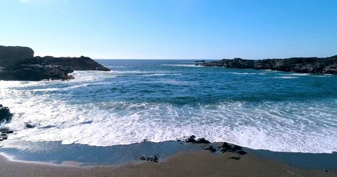 Scroll waves Stock Footage 91373557