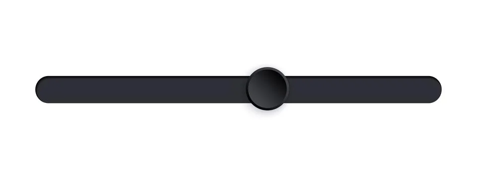 Scrollbar web icon Stock Illustration