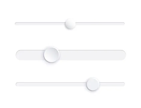 Scrollbar web icon Stock Illustration