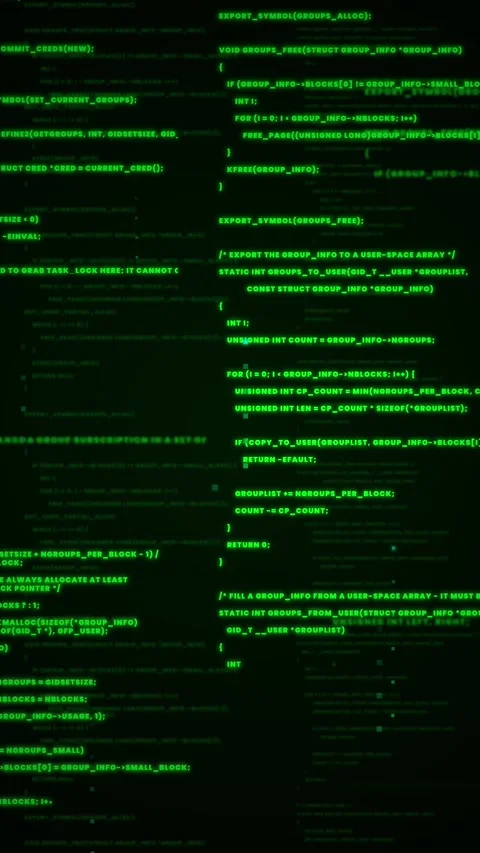 Scrolling Binary Code and Matrix Rain Animation. Stock Footage 317302875