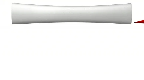 Scrolling blank diploma with alpha channel Stock Footage