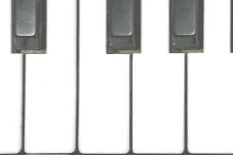 Scrolling Piano Keys loop 库存影片 1048114