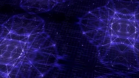 Scrolling program code text. Internet security animation 4k video. Stock Footage 158894177