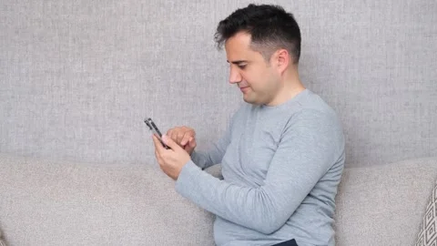 Scrolling social network Stock Footage 279942467