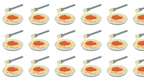 Scrolling spaghetti pattern Stock Footage 221721024