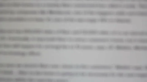 Scrolling Text On Computer Screen Stock Footage 97542366