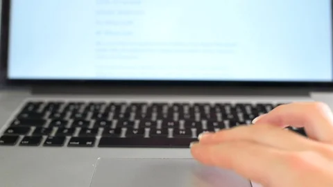 Scrolling Through Article Cinemagraph Stock Footage 103374856