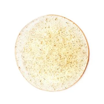 Scrub circle isolated on white Stock Photos