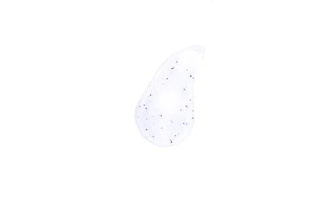 Scrub Sample with a violet tint isolated on white background. Stock Photos