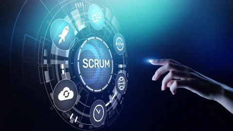 SCRUM, Agile development methodology, programming and application design Photos