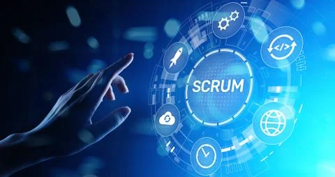 SCRUM, Agile development methodology, programming and application design Photos