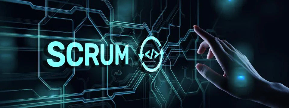 SCRUM, Agile development methodology, programming and application design Photos