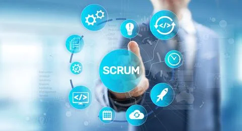 SCRUM, Agile development methodology, programming and application design Photos